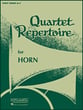 QUARTET REPERTOIRE HORN-FULL SCORE cover